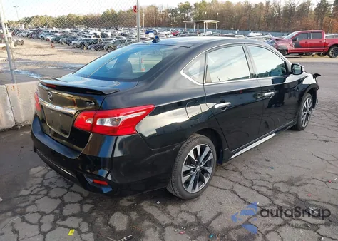 2018 Nissan Sentra Sr z USA, uszkodzony, nr VIN 3N1AB7AP4JY343763